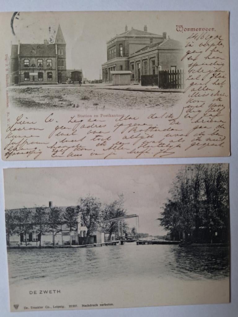 De Zweth en Wormerveer, Ophalen of Verzenden, 1940 tot 1960