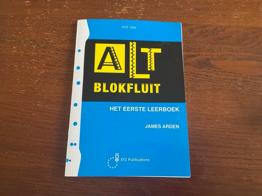 Eerste leerboek altblokfluit - James Arden - nieuw, Overige genres, Les of Cursus, Nieuw, Ophalen of Verzenden