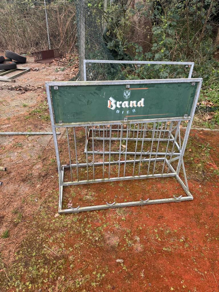 Fietsenrek Brand bier, Ophalen, Gebruikt
