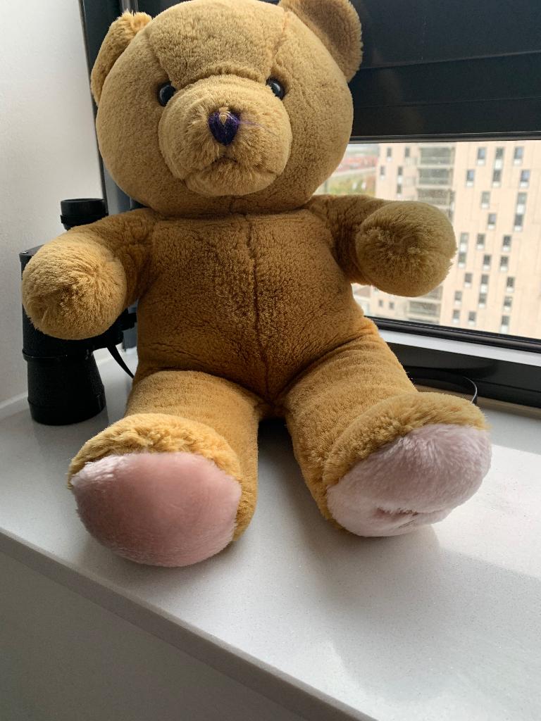 Beer Bob, origineel Bijenkorf, 50 cm, Ophalen of Verzenden, Zo goed als nieuw, Stoffen beer, Cherished Teddies