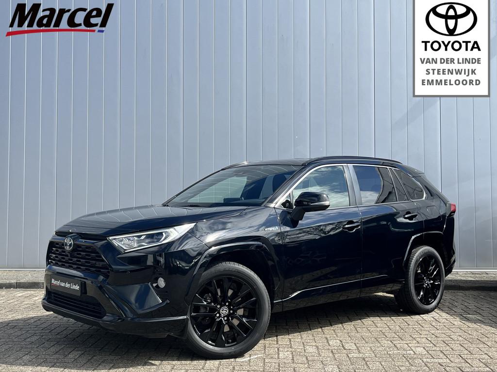 Toyota RAV4 2.5 Hybrid AWD Black Edition Leder Alcantara JBL, 12 maanden, Gebruikt, Zwart, 4 cilinders