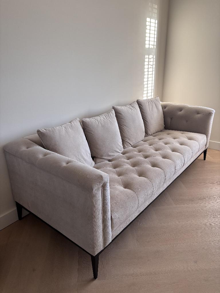 twee banken per stuk en draaistoel, Ophalen, Gebruikt, Stof, Hotel chique