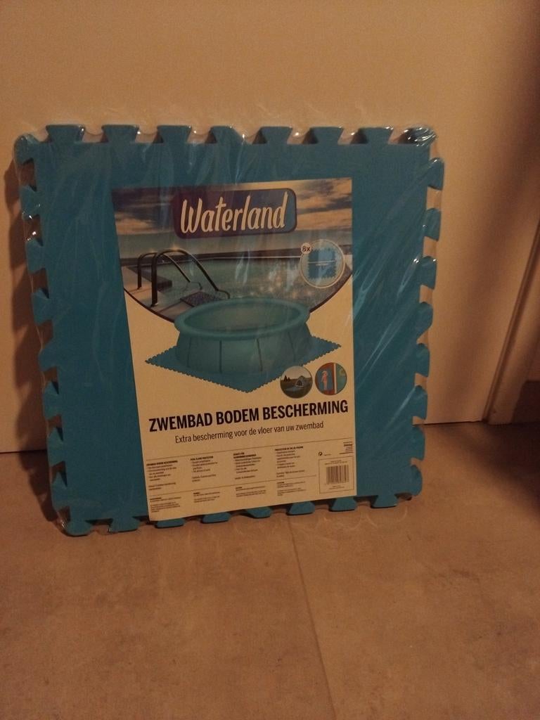 Zwembad bodem bescherming nieuw 8 matjes van 50x50 cm, Ophalen of Verzenden