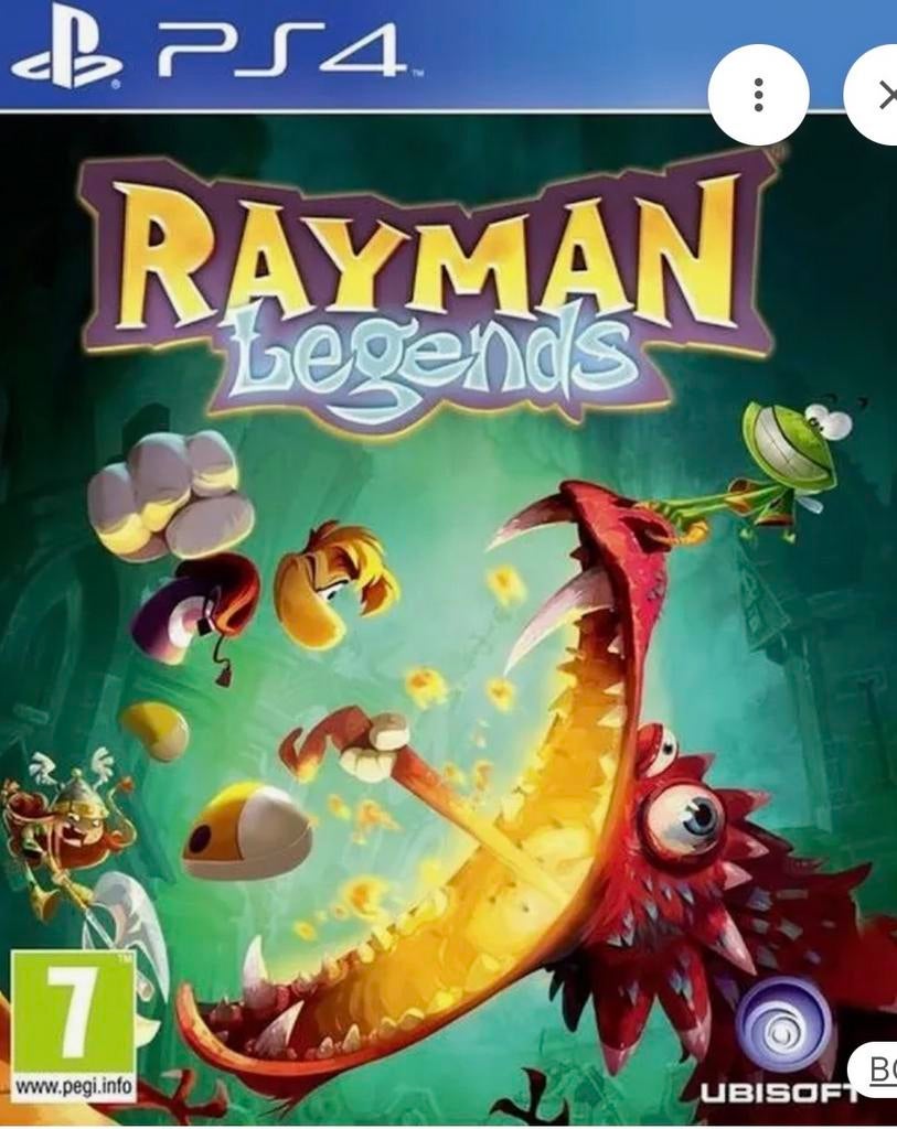 Rayman Legends PS4 - Avontuurlijk Platformplezier!, Spelcomputers en Games, Games | Sony PlayStation 4, Eén computer, Ophalen of Verzenden