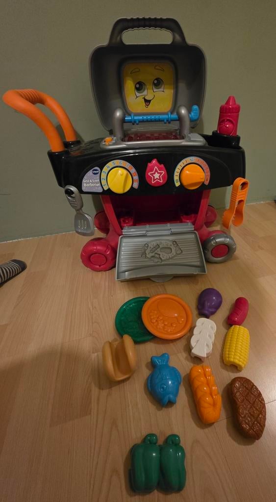 VTech Speel & Leer Grill Barbecue met accessoires, Ophalen, Gebruikt, 2 tot 4 jaar