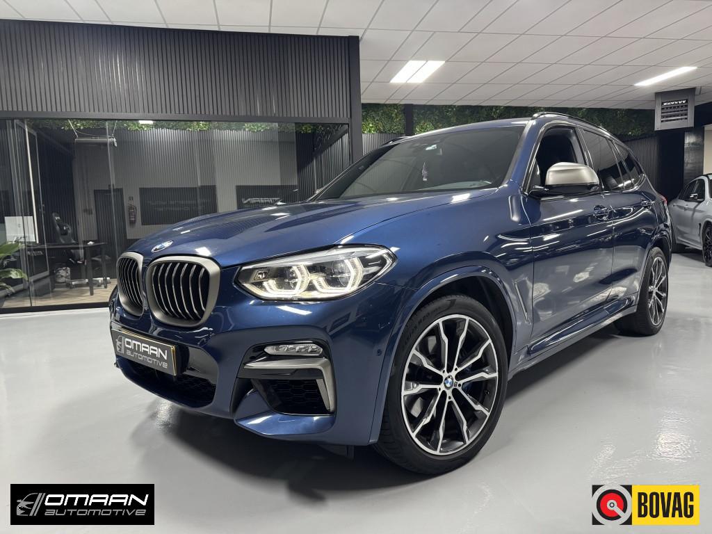 BMW X3 M40i High Exec. 360 ACC LANE HUD (bj 2018, automaat), Automaat, Gebruikt, 2000 kg, Blauw