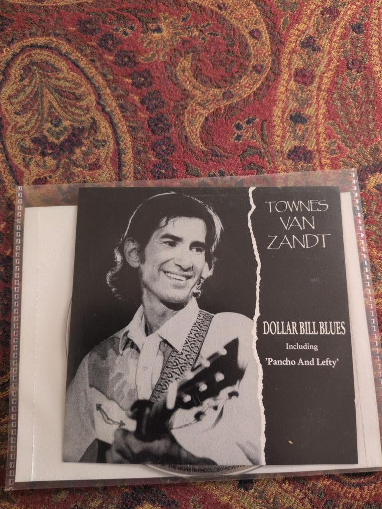 Townes Van Zandt - Dollar Bill Blues CD, Ophalen of Verzenden, Gebruikt