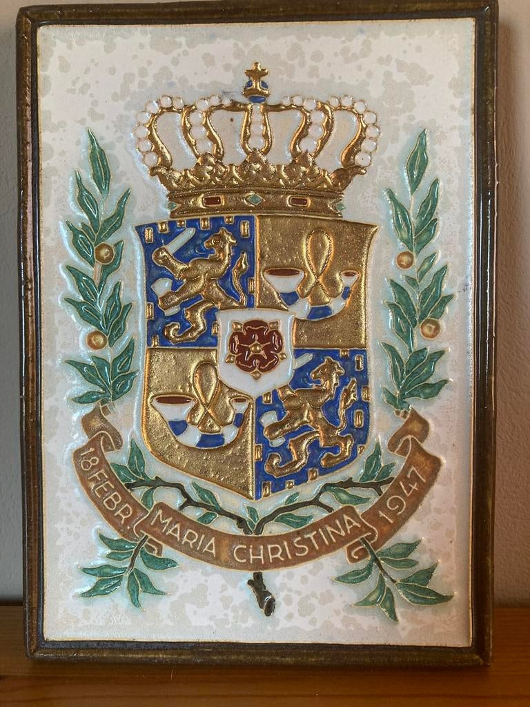 Geboortetegel Prinses Christina 18-02-1947, Ophalen of Verzenden, Nieuw, Overige typen