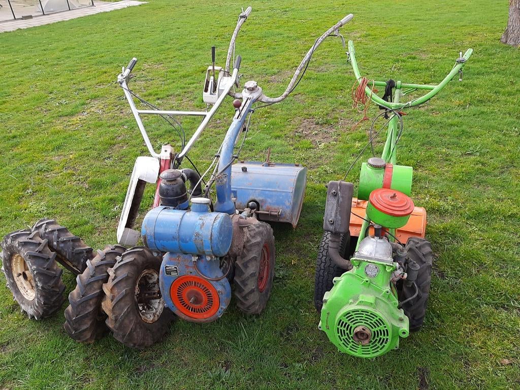 2 maal grondfrees, Ophalen, Grondbewerking