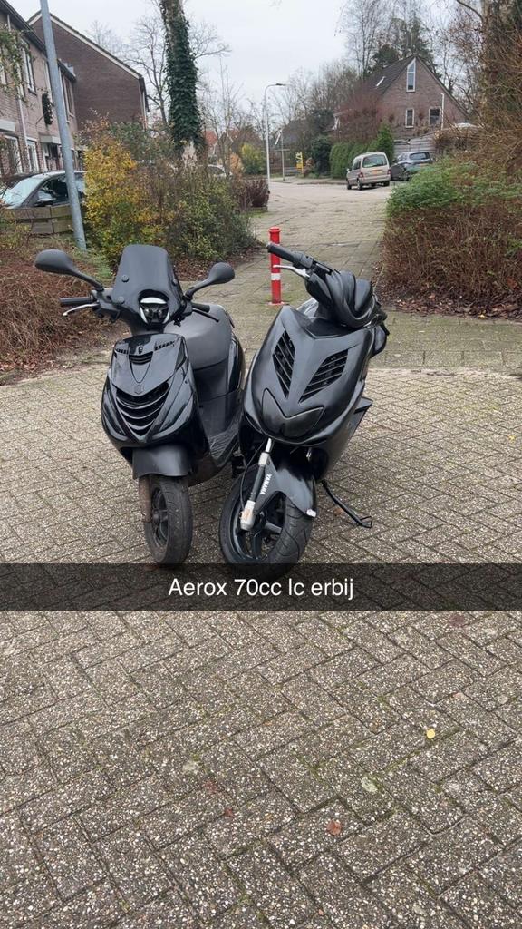 Yamaha Aerox 70cc (ZONDER WOK), Fietsen en Brommers, Scooters | Yamaha, Tweetakt, Gebruikt, Aerox, Maximaal 45 km/u