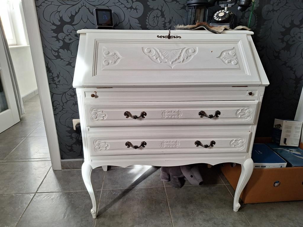 Secretaire Queen Ann stijl, Ophalen of Verzenden