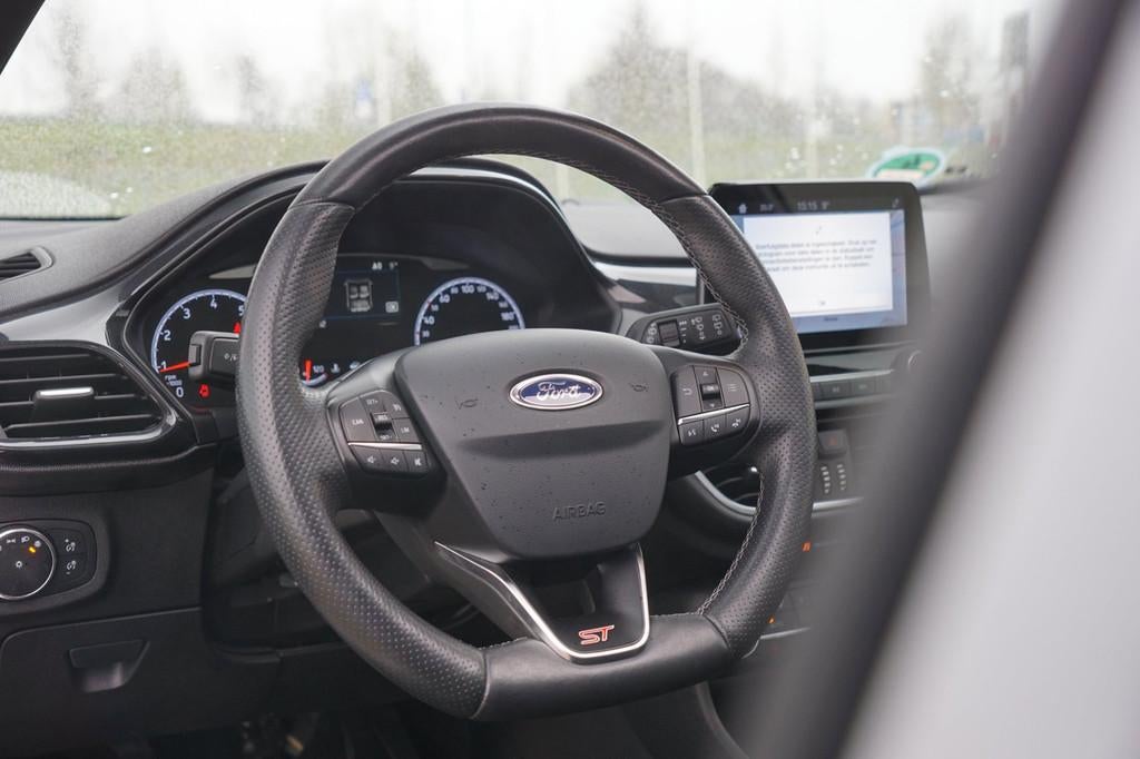 Ford Fiesta 1.5 EcoBoost ST-3 | Silver Fox | Recaro/Panorama, Auto's, Ford, Voorwielaandrijving, Gebruikt, Euro 6, Lichtsensor