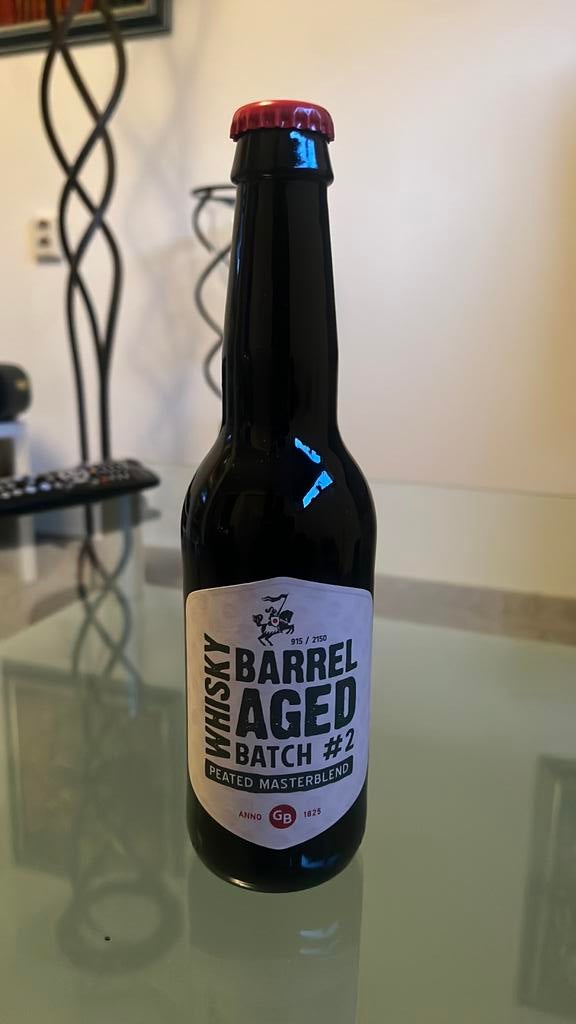 Gulpener Barrel Aged Whiskey batch 2 2018. 33cl, Ophalen, Zo goed als nieuw, Overige merken