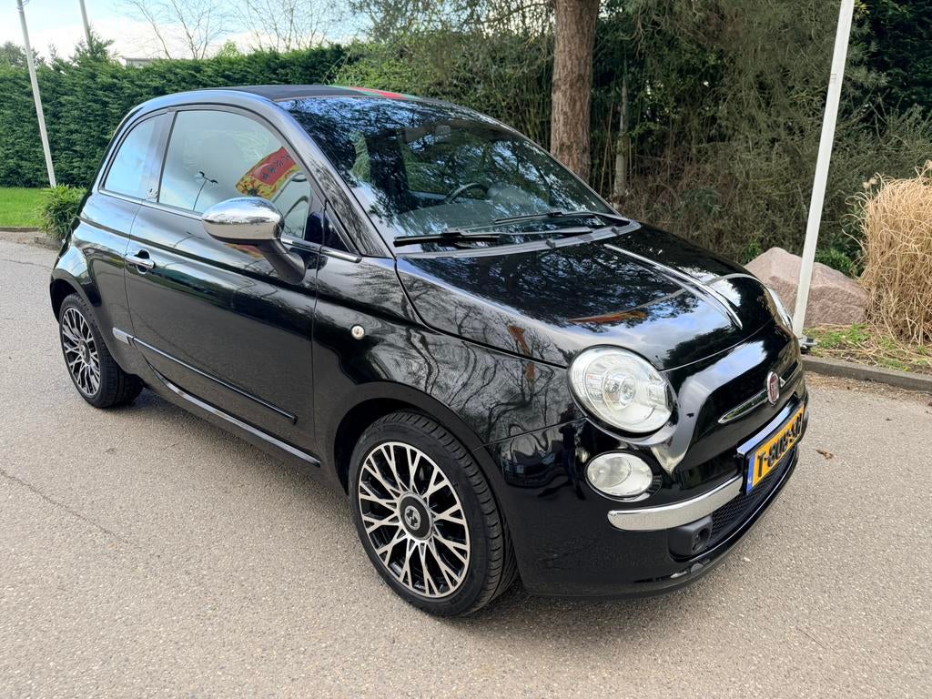 Fiat 500C 0.9 85pk Turbo Twinair Xenon/Leder/Clima/Cabrio/, Cabriolet, Leder, Bedrijf, Handgeschakeld
