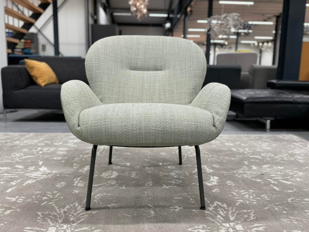 Nieuw Rolf Benz 594 Fauteuil groen leer stof Design stoel, Huis en Inrichting, Fauteuils, Nieuw, Ophalen of Verzenden, Rolf Benz