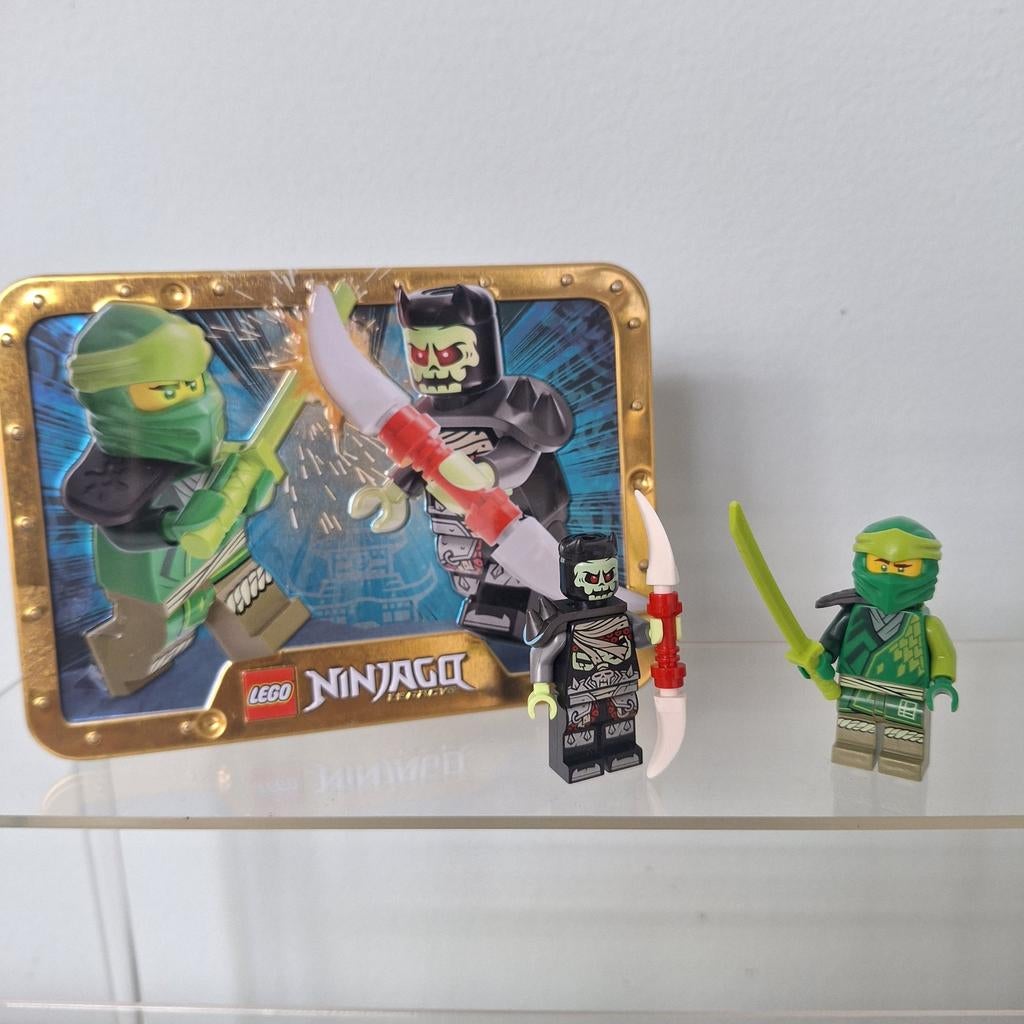 LEGO Ninjago Lloyd vs. Bone Warrior Metal Box  112325, Lego, Ophalen of Verzenden, Zo goed als nieuw, Nvt