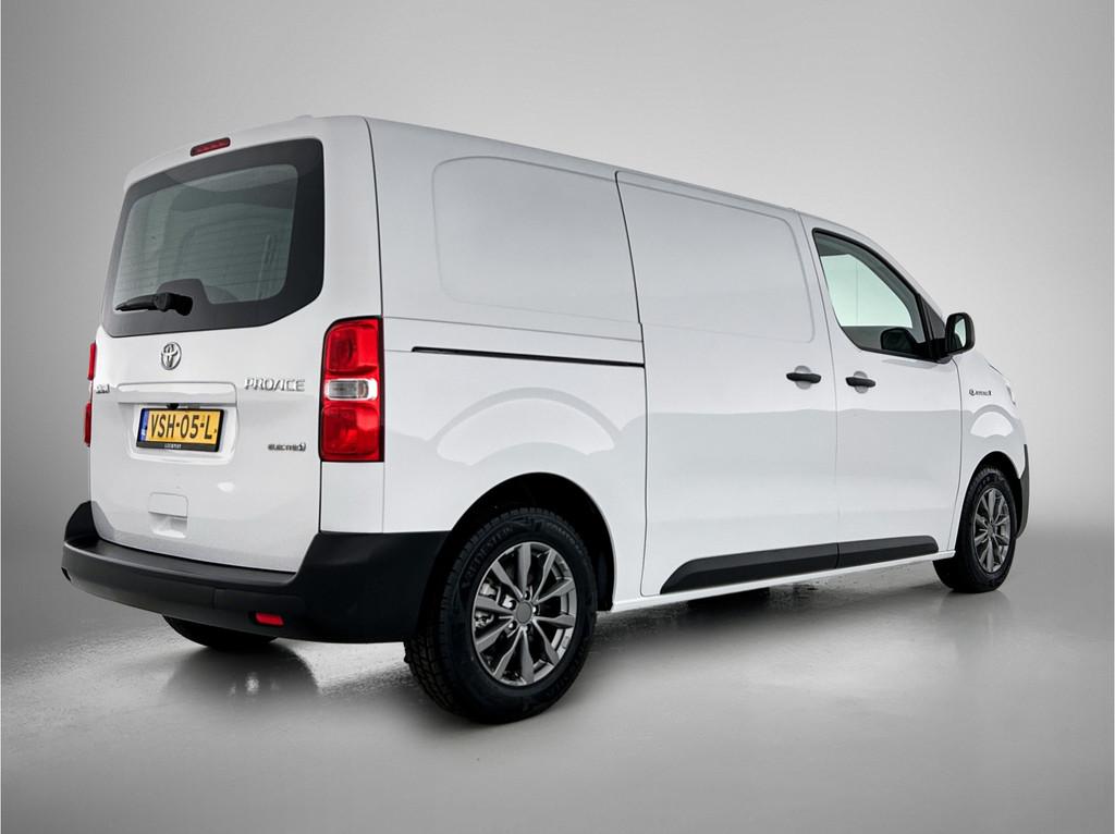 Toyota PROACE Electric Worker Live Extra Range 75 kWh, Auto's, Bestelauto's, Zwart, Wit, Origineel Nederlands, 75 kWh