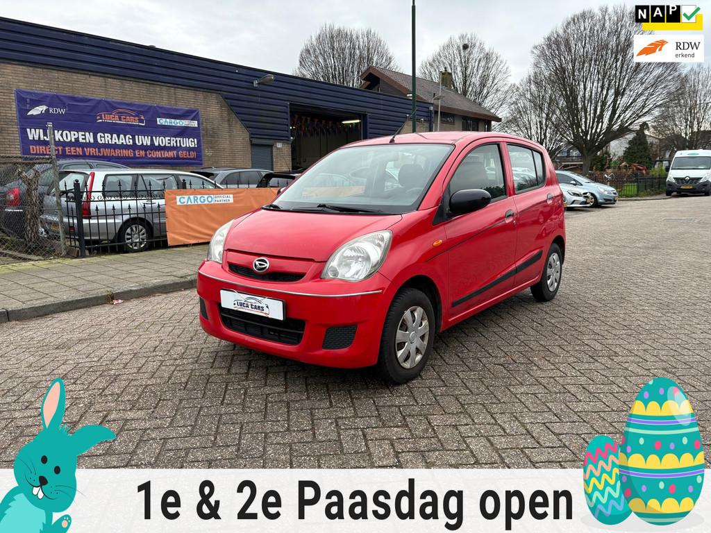 Daihatsu Cuore 1.0 Trend, Voorwielaandrijving, Airbags, 18 €/maand, 4 stoelen
