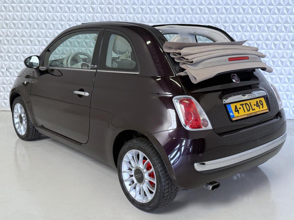 Fiat 500 C 0.9 TwinAir Lounge Cabriolet Facelift 132.000km (, Auto's, Fiat, 86 pk, Gebruikt, Overige kleuren, Cabriolet