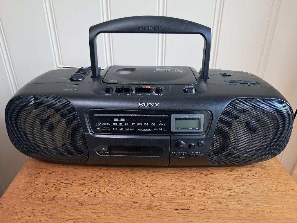 Sony radio/cd speler, Ophalen, Gebruikt, Radio, Met cd-speler