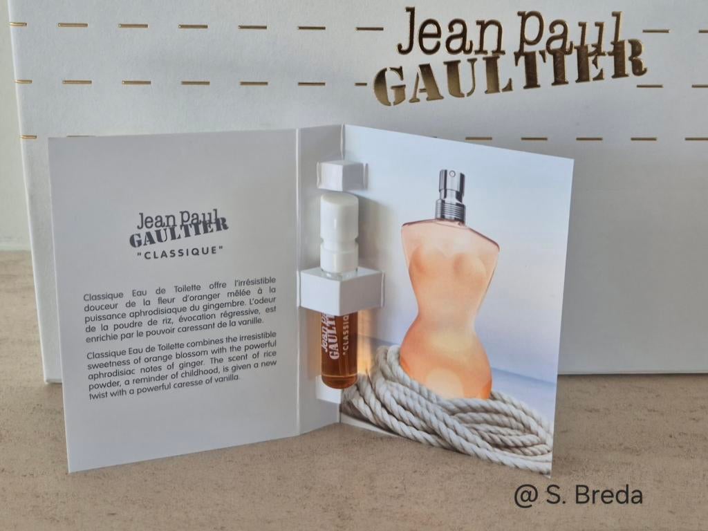 JPG Jean Paul Gaultier Classique tester nieuw, Verzamelen, Ophalen of Verzenden, Nieuw, Proef of Tester, Gevuld