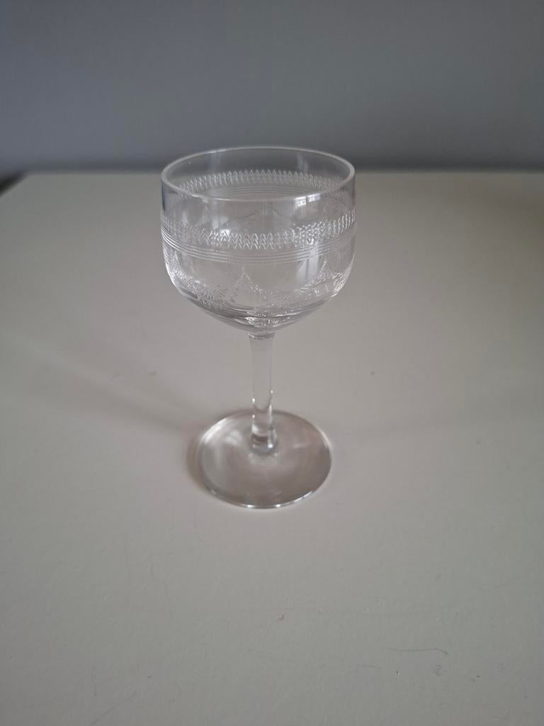 Brocant Klein Borrel Glasje, Ophalen of Verzenden, Zo goed als nieuw, Borrel- of Shotglas