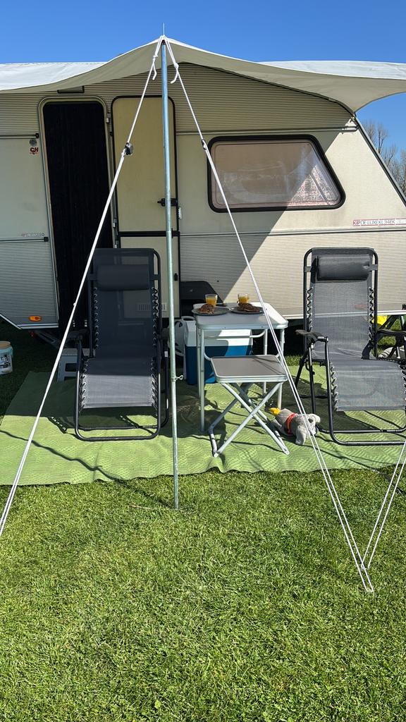 Kip caravan de luxe KL 34, Standaardzit, Kip, Tot en met 2, Dwarsbed