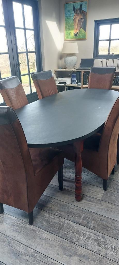 Grote ovale eettafel, Ophalen of Verzenden