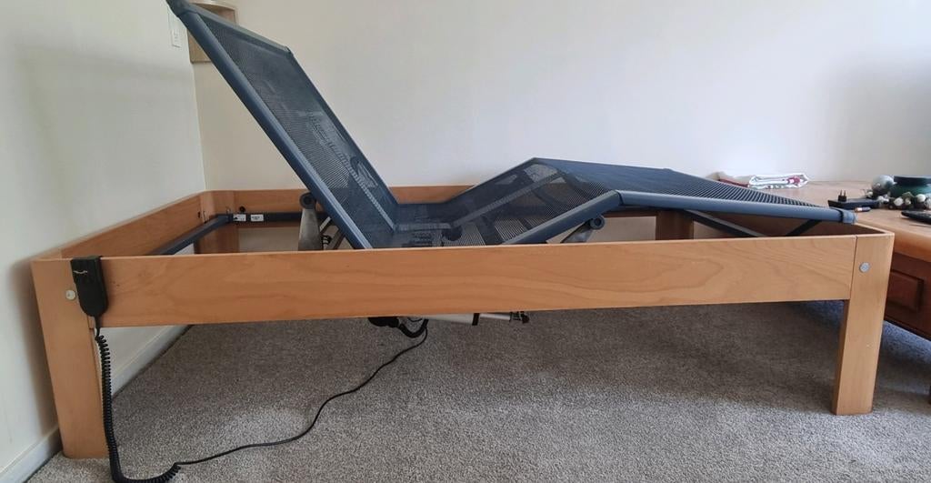 Auping Auronde K2 Twijfelaar 48cm, Huis en Inrichting, Slaapkamer | Bedden, Ophalen, Gebruikt, Twijfelaar, 120 cm