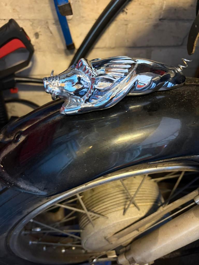 Harley Davidson Front Fender ornament Wild Boar, Motoren, Onderdelen | Harley-Davidson, Ophalen of Verzenden, Nieuw