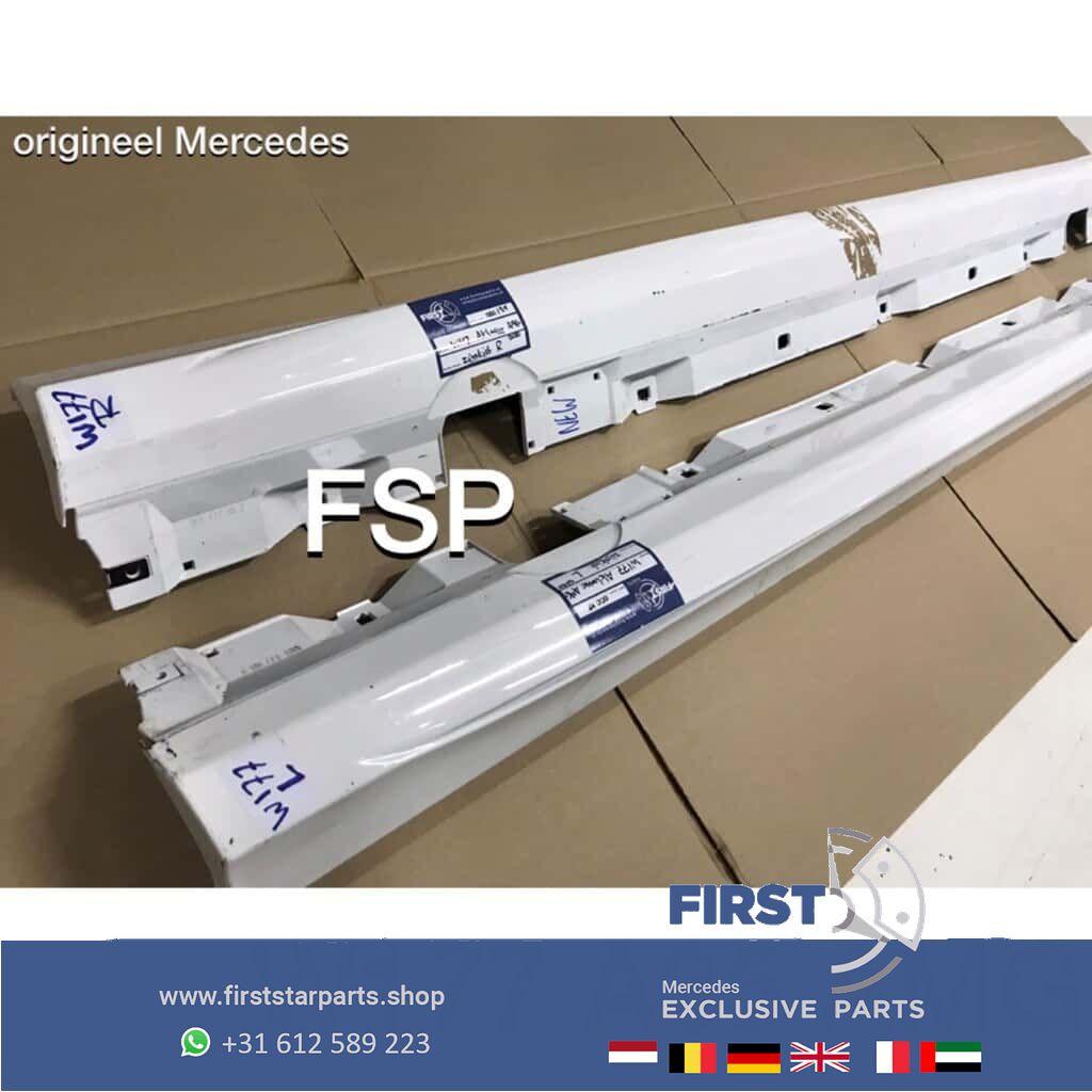 W177 A35 AMG sideskirt dorpel lijst Mercedes A Klasse zijski, Gebruikt, -, Ophalen of Verzenden, Bumper