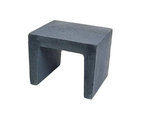 2 betonnen bankjes, Ophalen, Zo goed als nieuw