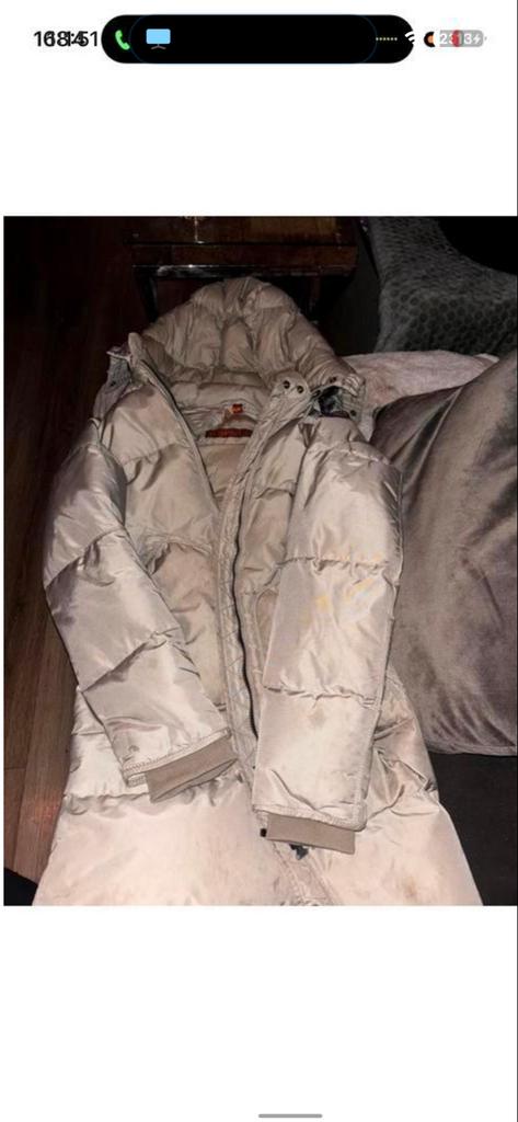 Parajumpers Longbear origineel maat L, Ophalen of Verzenden, Gedragen, Maat 42/44 (L), Beige