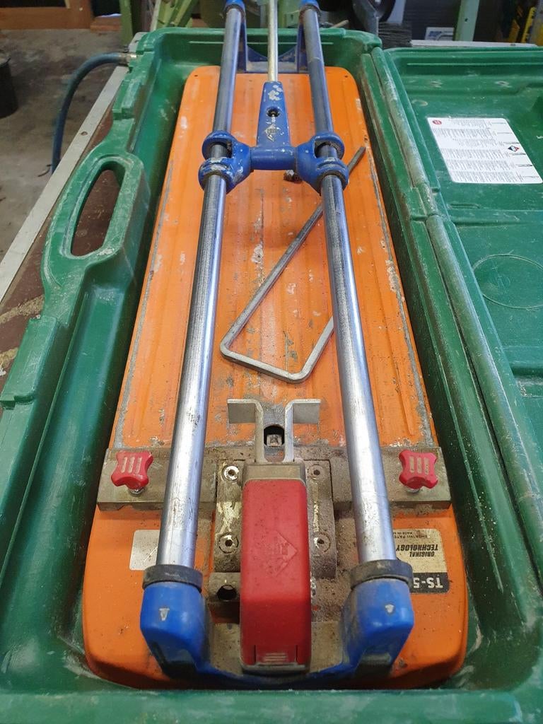 Rubi TS-50 tegelsnijder, Ophalen