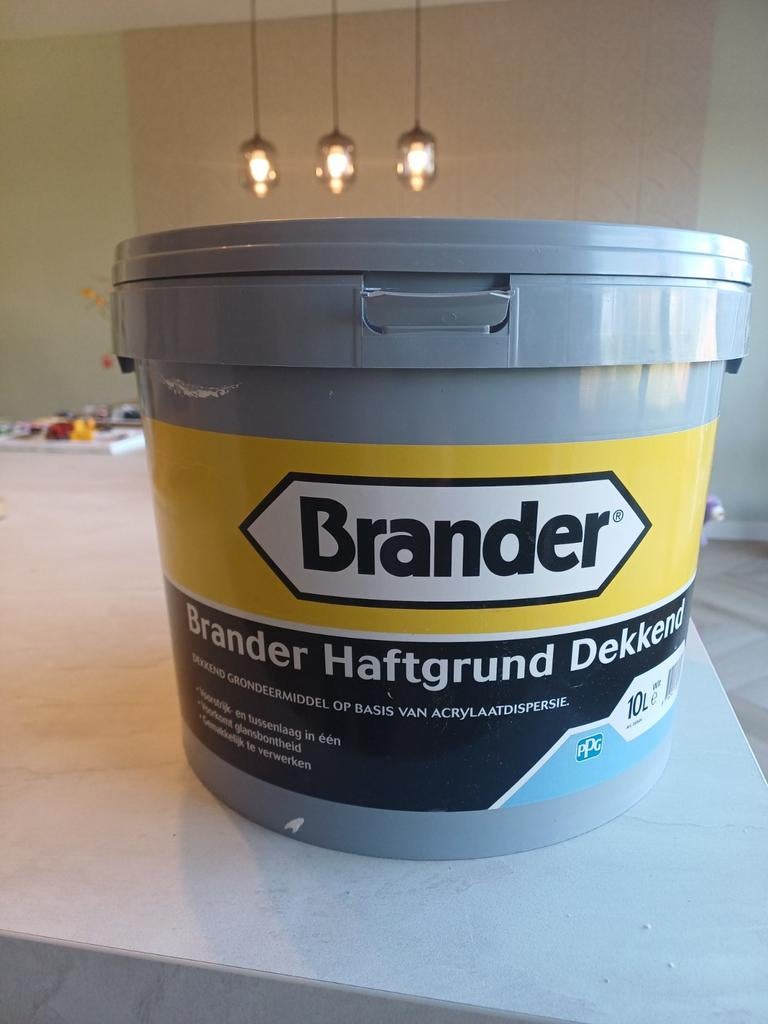 Brander dekkend voorstrijk wit, Ophalen of Verzenden