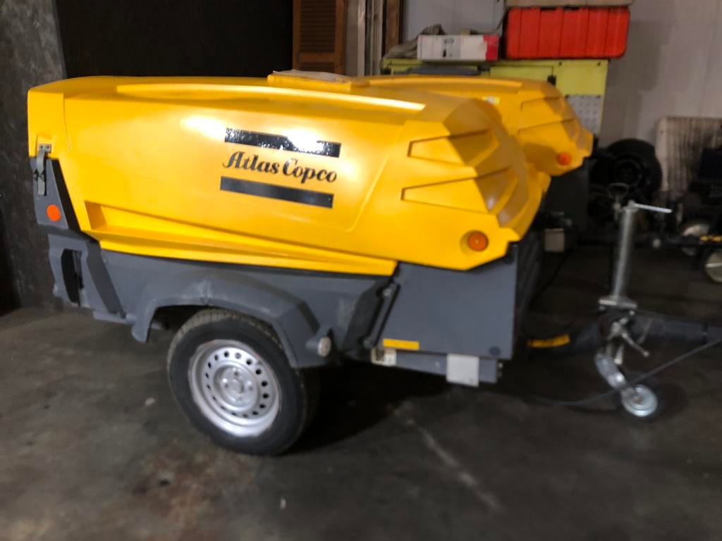 Atlas Copco xas 57. Dieselcompressor., Ophalen