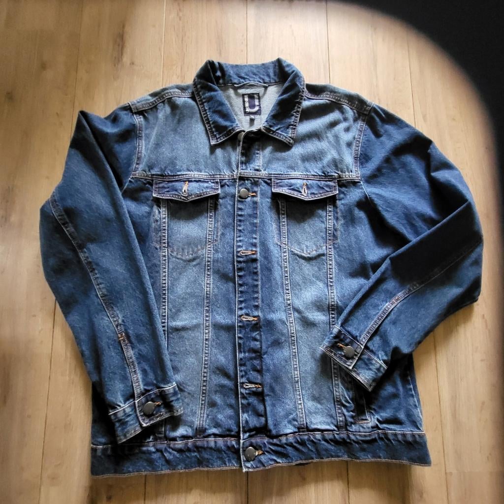 Mooi spijkerjasje  voor heren xxl, Blauw, Overige jeansmaten, Ophalen of Verzenden, Zo goed als nieuw