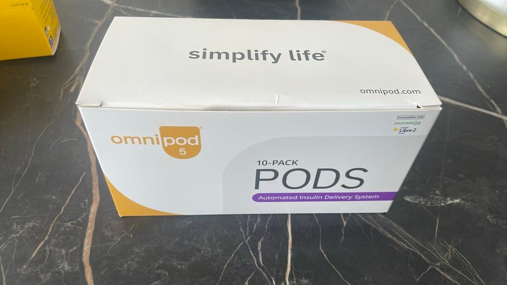 Omnipod 5 10 stuks, Ophalen of Verzenden, Nieuw
