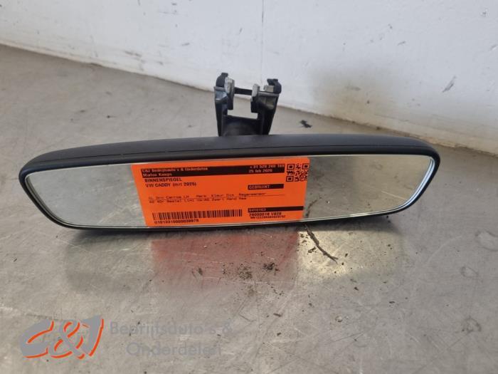 Binnenspiegel van een Volkswagen Caddy, Gebruikt, -, Volkswagen, -