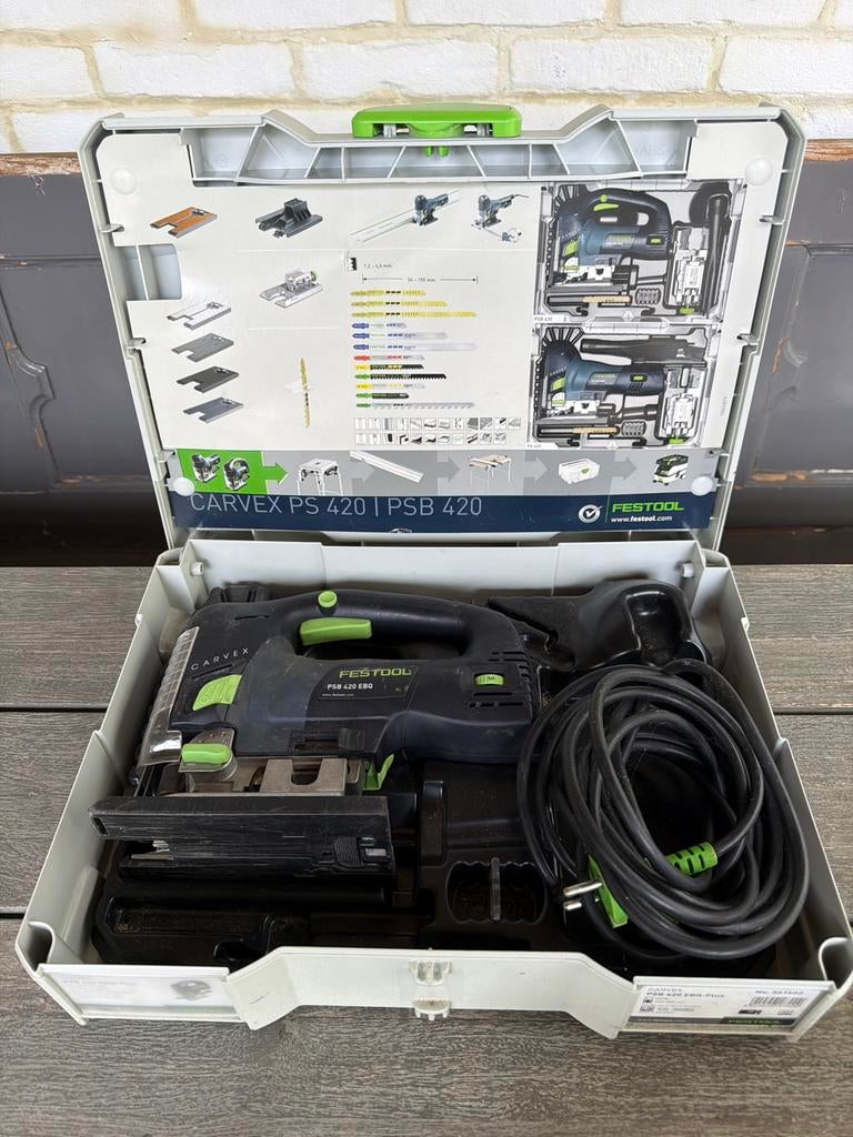 Defecte Festool Carvex PSB 420 EBQ Plus decoupeerzaag, Doe-het-zelf en Verbouw, Gereedschap | Zaagmachines, Ophalen of Verzenden