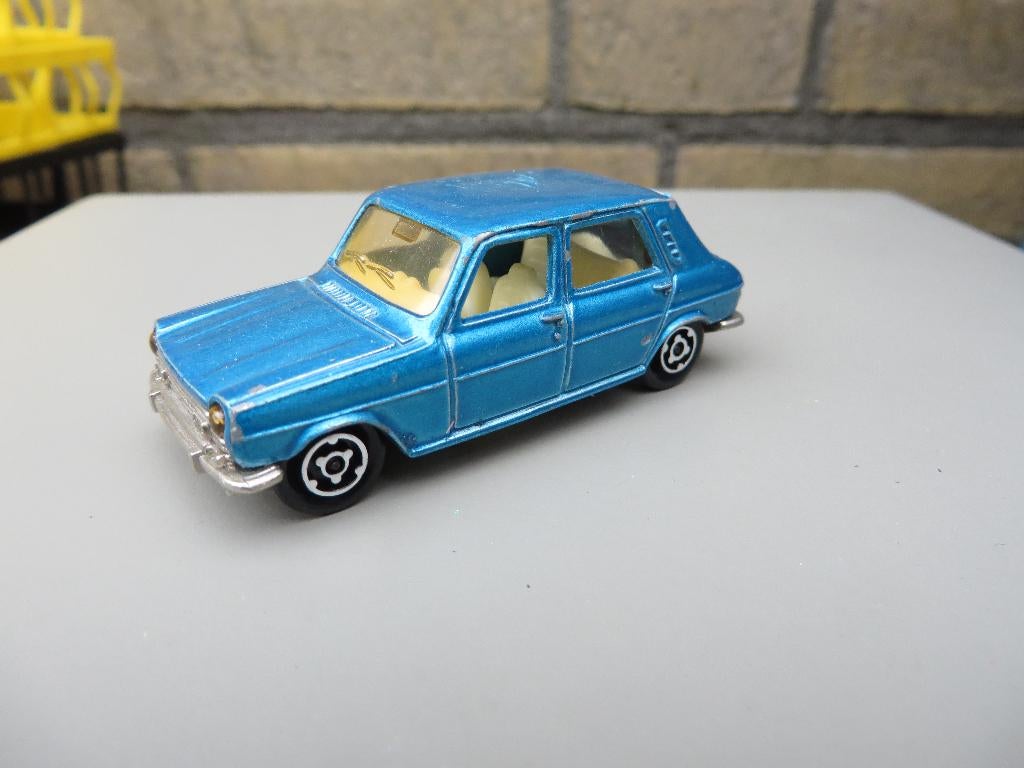 Majorette Simca 1100 blauw, Hobby en Vrije tijd, Ophalen of Verzenden, Gebruikt, Auto