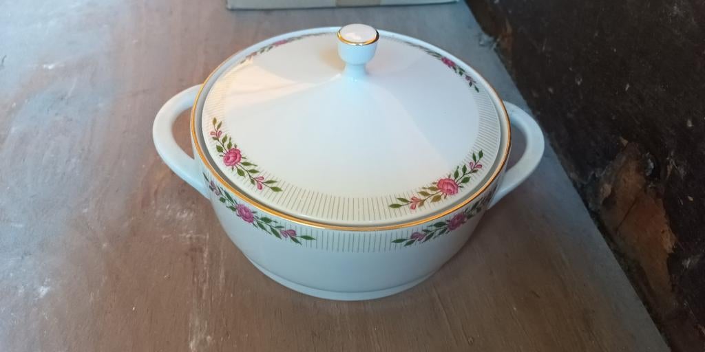 Vintage marworzellan porselein set 6 stuks, Ophalen of Verzenden