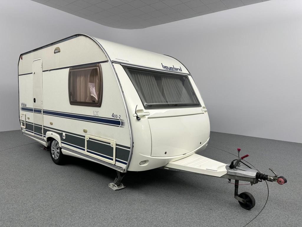 Beyerland Vitesse 400-2 LX Mover Luifel INCL. STALLING, Caravans en Kamperen, Caravans, Vast bed, Rondzit, Tot en met 2, Bedrijf