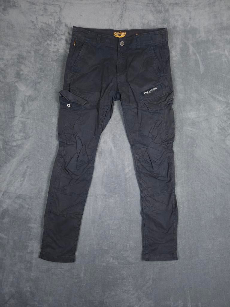 Pme Legend Cargo Broek Nordrop W34 L34 Slim Fit Donkerblauw, ., Zwart, Ophalen of Verzenden, Zo goed als nieuw