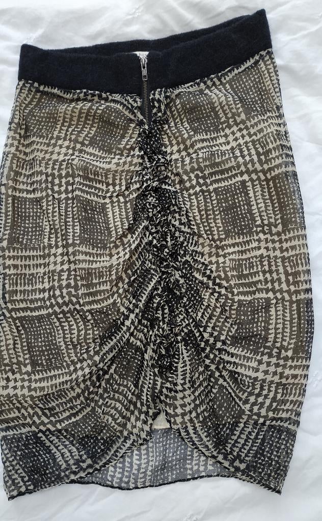 Chiffon zijden rokje Hoss Intropia M38 zgan, Maat 38/40 (M), Zwart, Ophalen of Verzenden, Zo goed als nieuw