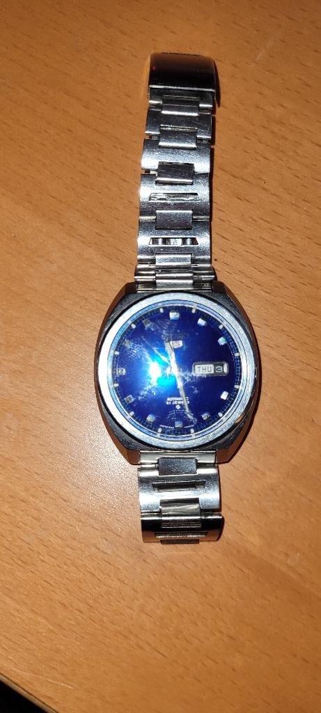 Vintage Seiko horloge jaren 70 – werkend - 6119-8273, Sieraden, Tassen en Uiterlijk, Horloges | Heren, Gebruikt, Staal, Polshorloge