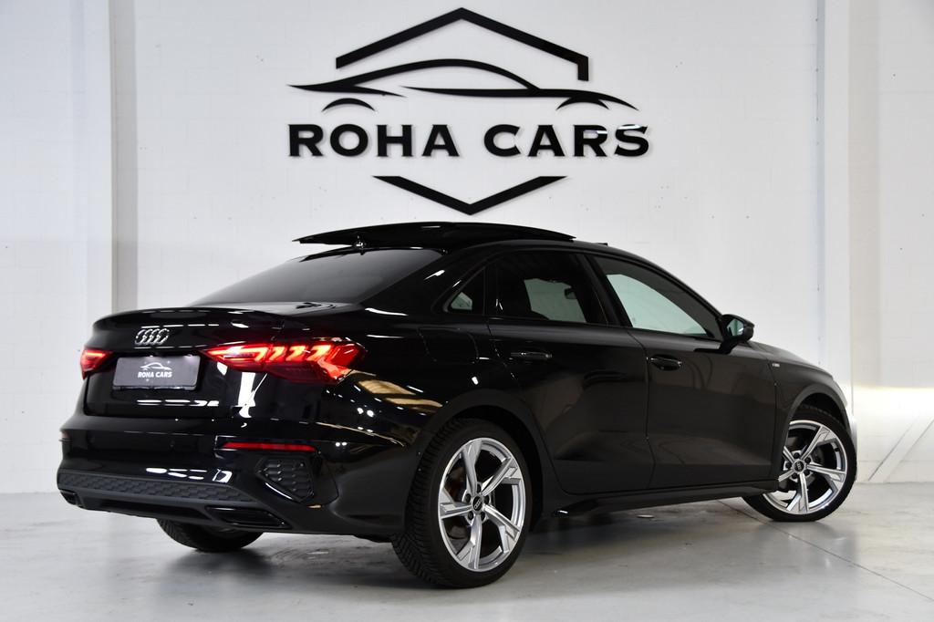 Audi A3 A3 Lim 35 TFSI S-tronic S-line, Auto's, 1295 kg, 150 pk, Zwart, Origineel Nederlands