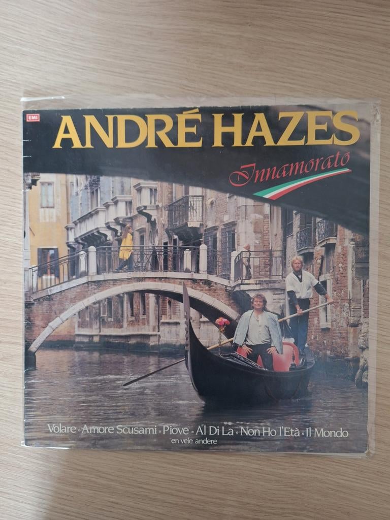 André Hazes - Innamorato LP (1986), Ophalen of Verzenden, 1980 - 1989, Zo goed als nieuw, 12 inch