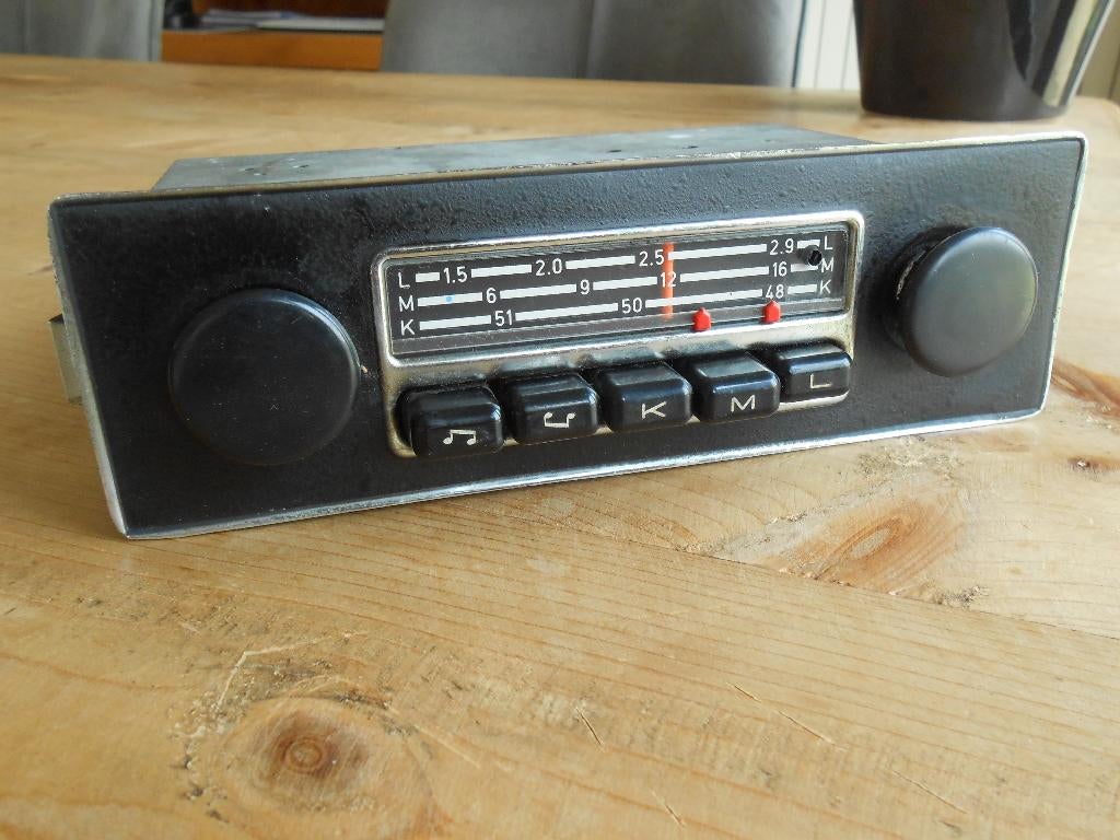 blaupunkt volkswagen autoradio origineel!, Auto diversen, Ophalen of Verzenden, Gebruikt