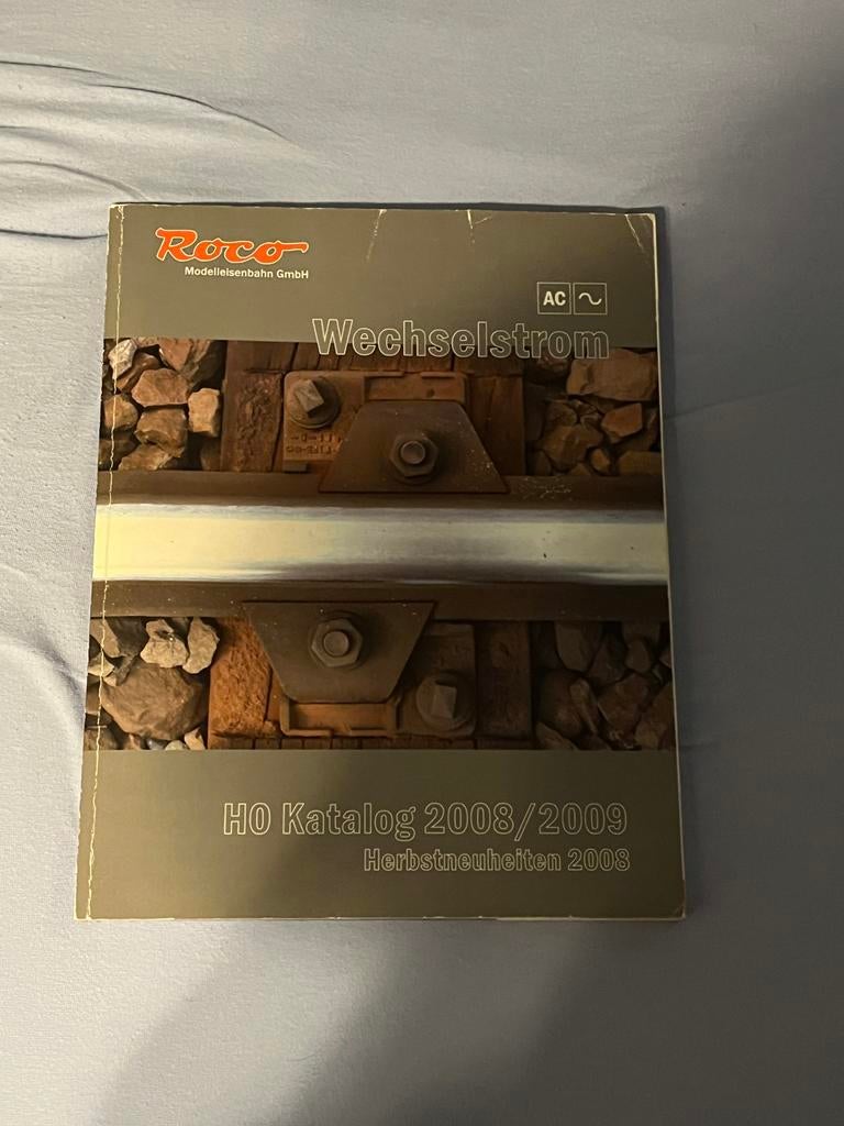 Roco H0 catalogus 2008/2009, Gebruikt, Gelijkstroom of Wisselstroom, Roco, Boek, Tijdschrift of Catalogus